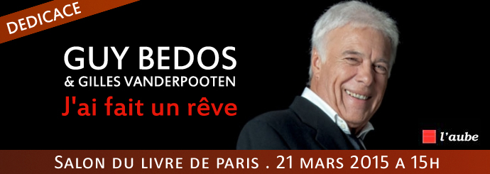 Rencontre Guy Bedos samedi 21 mars 15h au Salon du livre de Paris