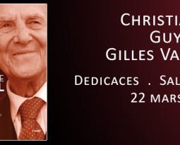 Guy Bedos, Christiane Hessel, Gilles Vanderpooten – au salon du livre de Paris le 22/3/2014 à 14h